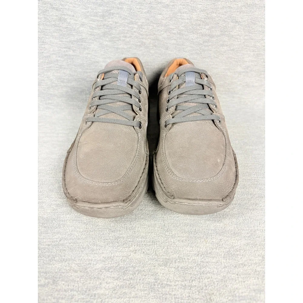 Josef Seibel Liam Shoes Mens 9 Gray Asphalt Borneo Grey Leather Comfort EU 42
